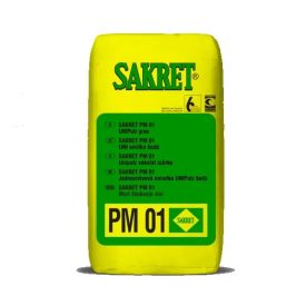 SAKRET PM-01 Uniputz kézi alapvakolat szürke 25 kg