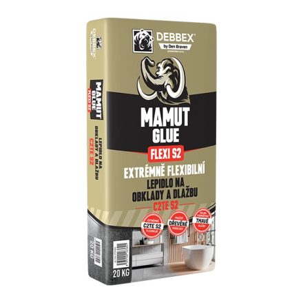 Den Braven Csempe és padlólap ragasztó MAMUT GLUE Flexi C2TE S2 20kg