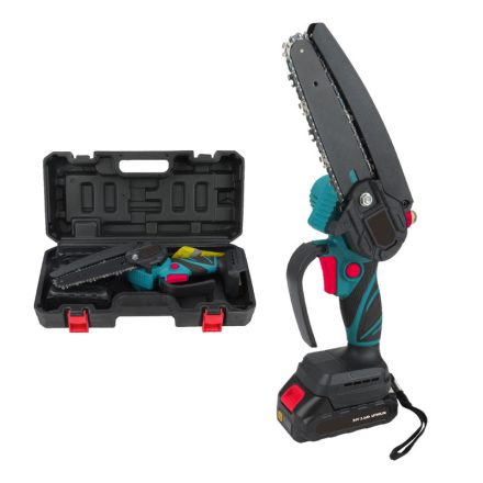 Hoteche Láncfűrész mini 24V akkus töltővel 2db akkuval +ajándék szemüveg 435101VG12012