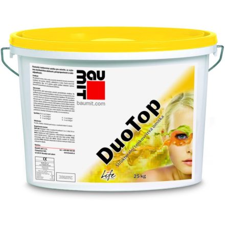 Baumit. DuoTop vakolat I.színcsop. D2mm 0337