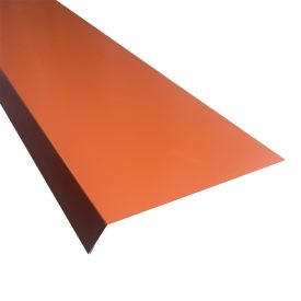 Ereszszegély alumínium téglavörös 20cm ksz. -2m