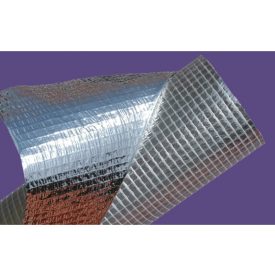   Fólia -ISOFOL-ALU-SILVER alukasírozott szőtt ezüst párazáró 120g  75m2/tek 411-IFA