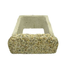 GYKD Támfalkő 40x40x15 gyöngykavicsos