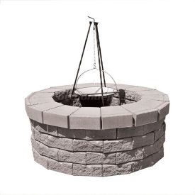   KK Kerti sütő Lisszabon kristály-szürke (50mag.belső Đ80cm)