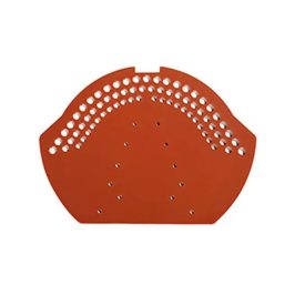 Kúpcserép lezáró PVC téglavörös