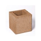 Leier MODERN kerítéskő natúr félkő (20x20x20) beige