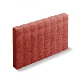 Leier Sorszegélykő PIROS 50x6x30cm