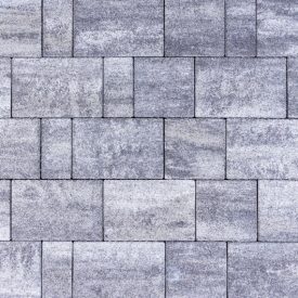   Leier Térkő Taverna 6cm N+F (10x20,20x20,30x20) Füstantracit melír.