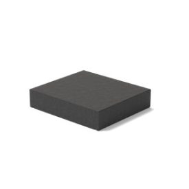 MB Stone La Rocca kerítés fedlap 25x28x6 ANTRACIT