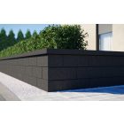 MB Stone La Rocca kerítés fedlap 25x28x6 MOKKA