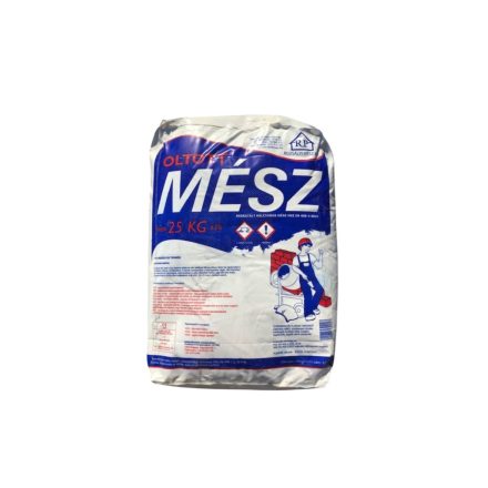 Mész zsákos oltott 25 kg