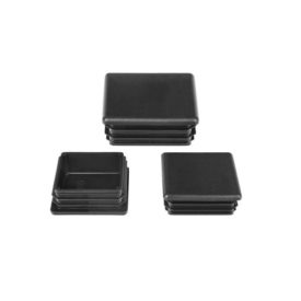 Műanyag dugó lamellás fekete 40*20