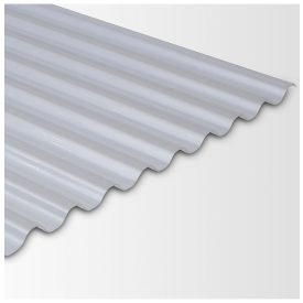 Poliészter Trapéz lemez táblás R214 natúr 1,05x2m