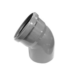 PVC Lefolyó ív idom 110x45° HTB