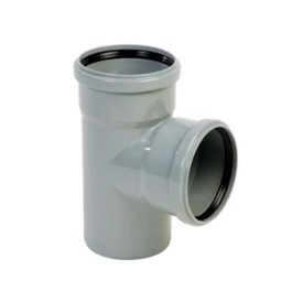 PVC Lefolyó T-idom 110/110/87° HTEA