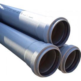 PVC Lefolyócső tokos KA PVC 110mm x 2m