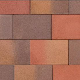 Semmelrock CityTop 30x20x6cm vörös-barna