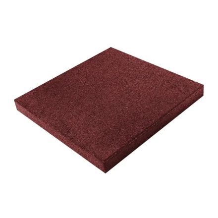 Semmelrock Kerti lap 40x40x3,8-4 cm - piros