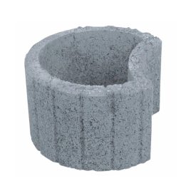 Semmelrock Mini növény edény 20x Đ30cm szürke