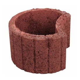 Semmelrock Mini növény edény 20x Đ30cm vörös-barna