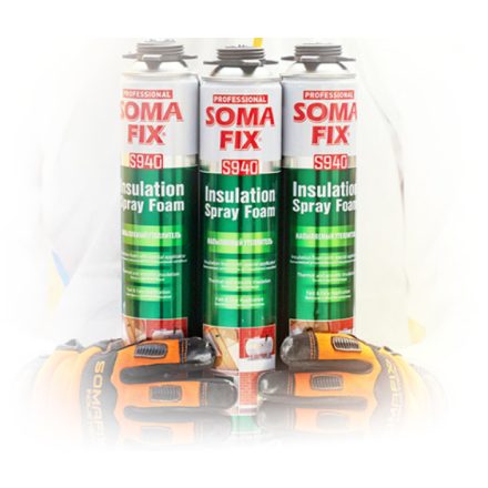 SOMAFIX S940 - Szigetelő spray purhab - pisztolyos - 850 ml