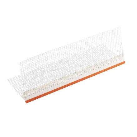 Üvegszövetes élvédő vízorral, látszó élű  2,5fm - 22-HLE250