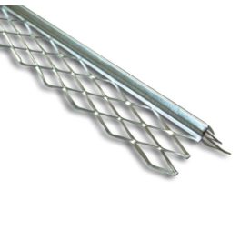 Vakoló élvédő KÜLSŐ vakolható éllel 3m 32-KS301