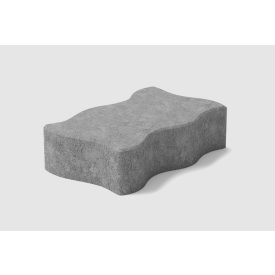 MB Stone Hullámkő 24x12x6 cm Szürke 35 db/m2