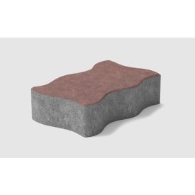 MB Stone Hullámkő 24x12x6 cm Vörös 35 db/m2