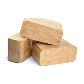 Fabrikett tégla alakú -faforgácsból 12kg/csomag