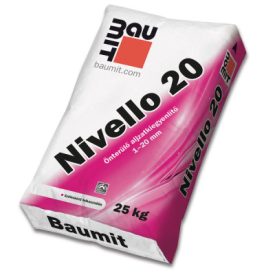 Baumit Nivello 20 aljzatkiegyenlítő (1-20mm) 25kg