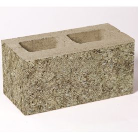   Architektura kerítéskő normál 20x40x20 cm - beige-barna satírozott