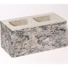 Architektura kerítéskő normál 20x40x20 cm - jégszürke satírozott 