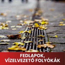 Vízelvezető folyókák