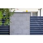 Leier Modern kerítéskő natúr normál (40x20x20) - anyagszürke